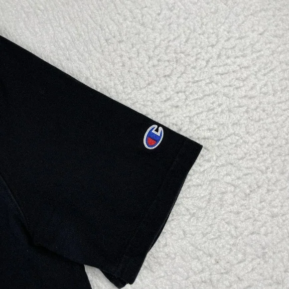 Champion Shirt Mens Medium‎ Running Man Logo Gym Active Casual Athleisure Tee - Picture 5 of 13